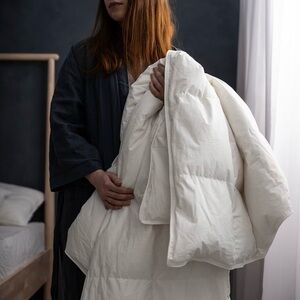 IKEA FJÄLLARNIKA Down & Feather
Duvet insert, King